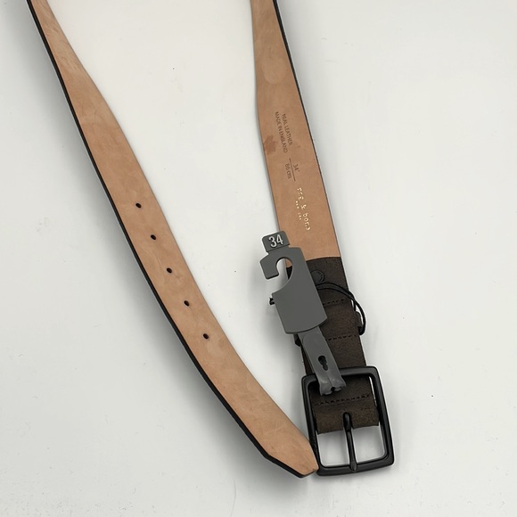 Rag & Bone Rugged Belt Leather Belt - Picture 9 of 11